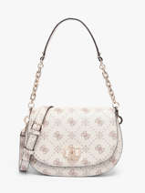 Cross Body Tas Emelie Logo Guess Wit emelie logo GP992820